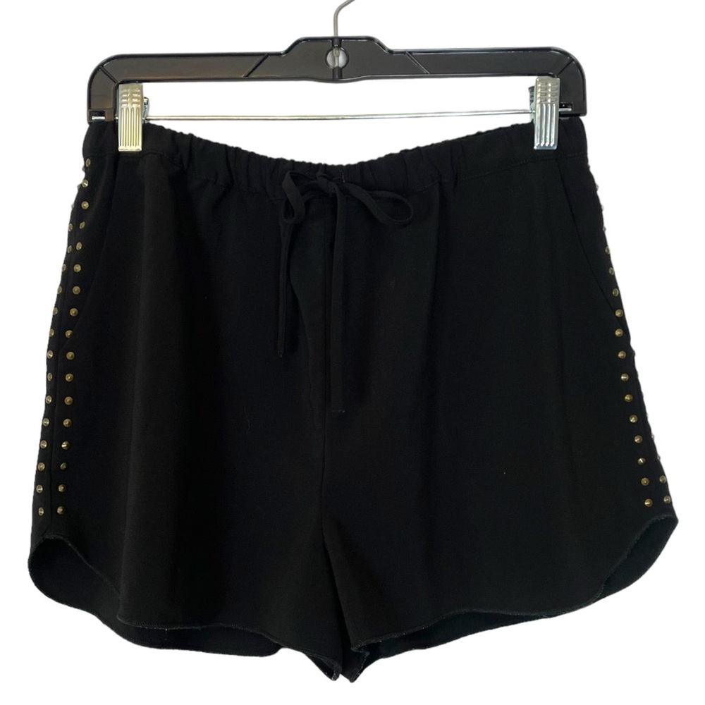 Lovers + Friends (Revolve) Black Studded Side Dressy Shorts Size M